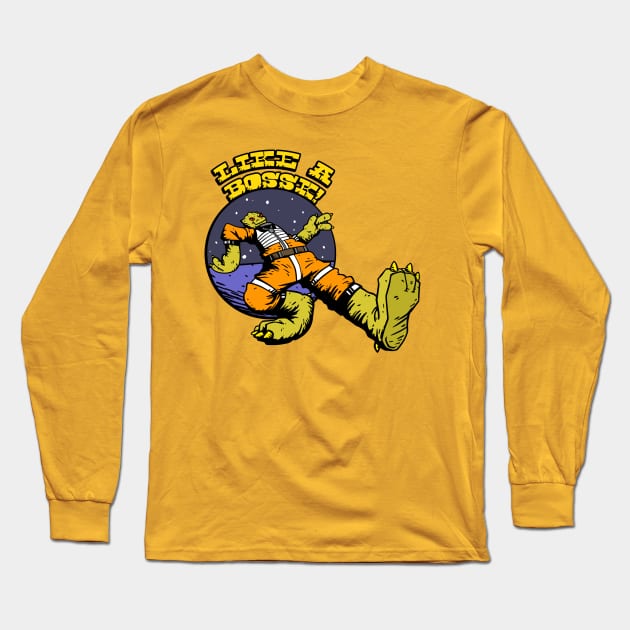 Like A Bossk! Long Sleeve T-Shirt by blairjcampbell